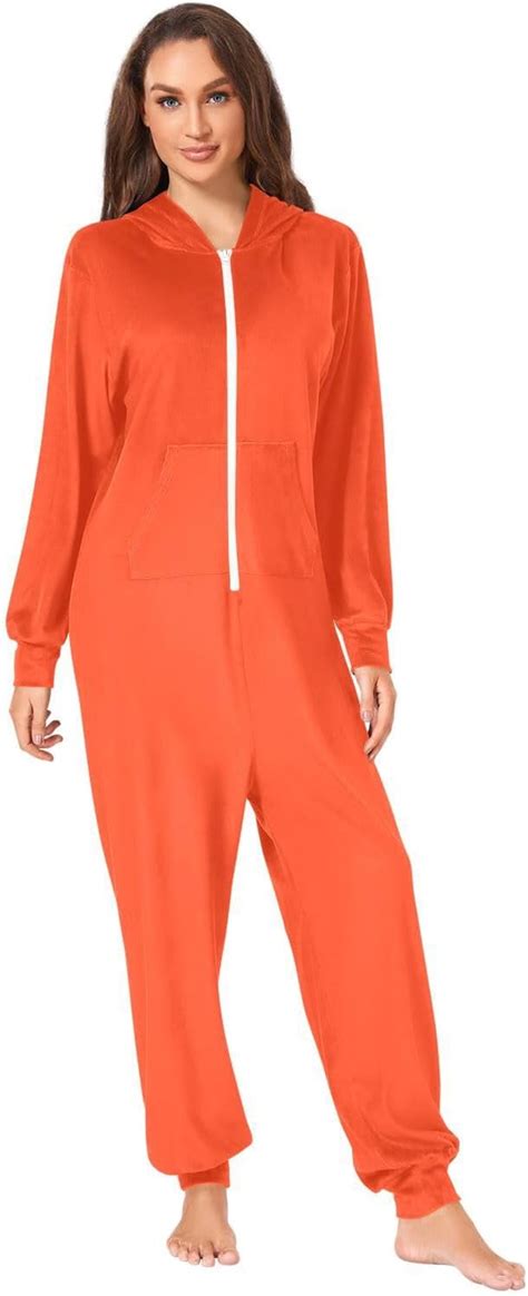 orange adult onesie